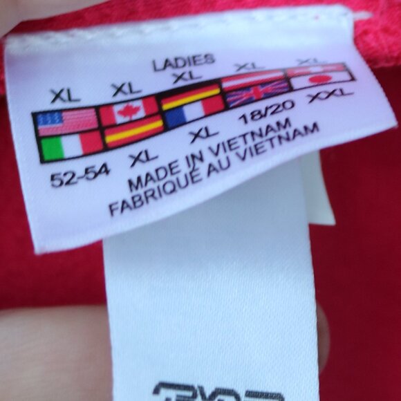 Spyder Core Orange & Pink Heather Text Full Zip Ski Sweater Jacket Sz XL - Picture 13 of 13